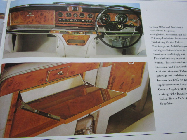 "Jaguar 420 und 420G models"