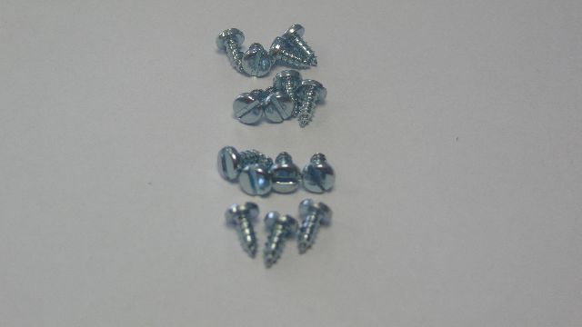 Zylinderblechschrauben für Dachleisten 2,9 x 6,5