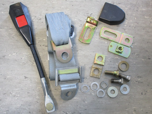 Statikgurt Trabant, Vordersitz, grau