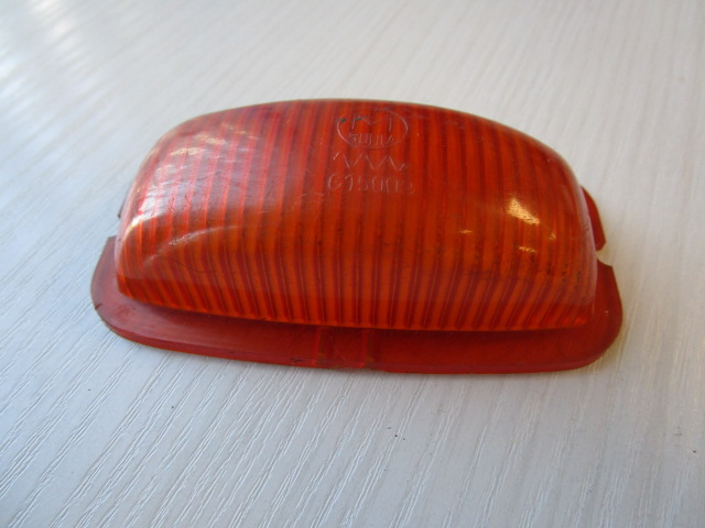 1 Stück Blinkerglas gelb, original FER ( "RUHLA" )