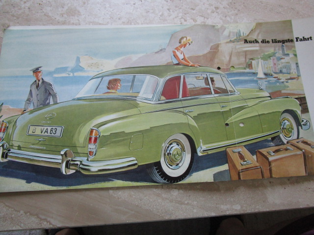 Prospekt Mercedes Benz 300 Automatic