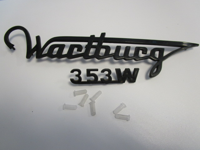 Schriftzug-Satz Wartburg 353W