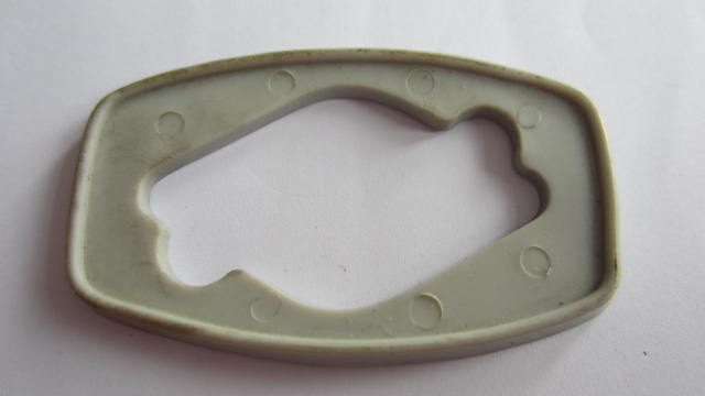 Gummi-Unterlage Türgriff Barkas, alte Ausführung, grau