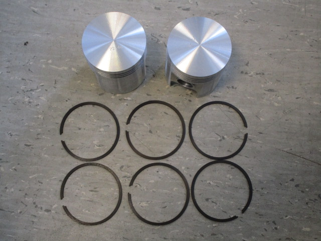 Kolben vollständig Trabant 601, 72,75 mm ( Satz )