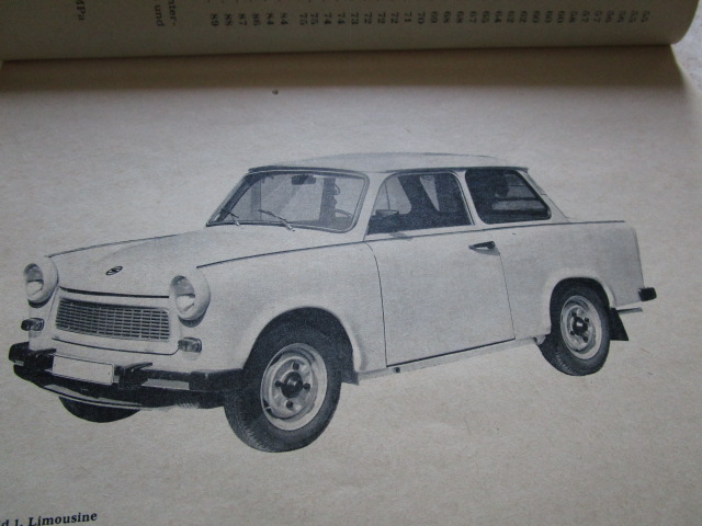 "Betriebsanleitung Trabant 601", 22.Auflage, 1981