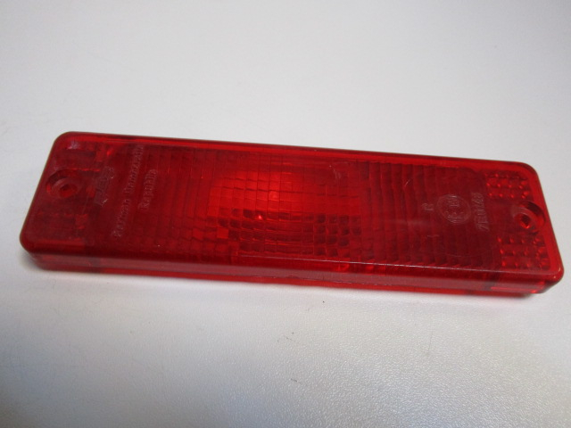 Streuscheibe rot für Rechteckschlußleuchte Wartburg 1.3, Tourist