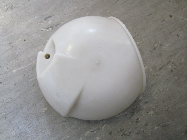 Schutzkappe Drehstromlichtmaschine, weiß