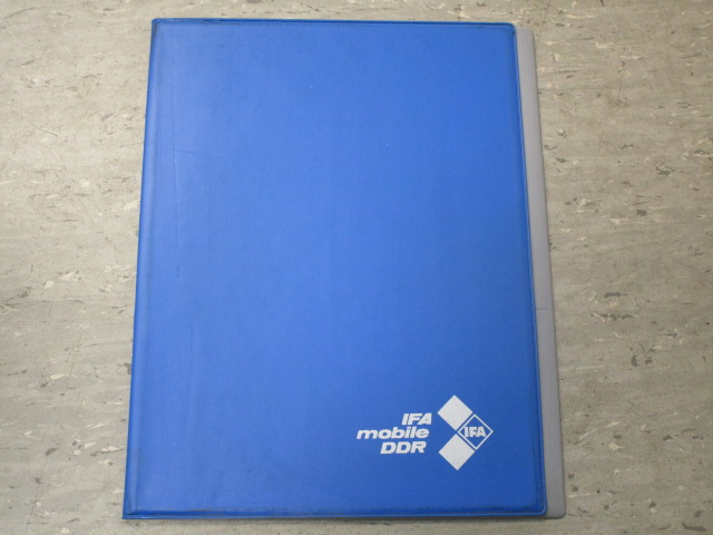 Klemm-Mappe  "IFA mobile DDR "