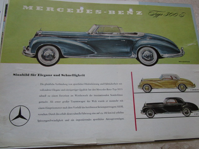 Prospekt Mercedes Benz 300 Automatic
