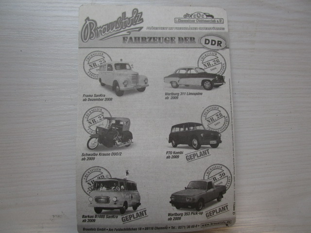 DDR-Fahrzeugmodell FRAMO SanKra, 1:43