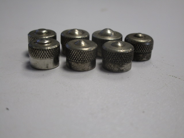 original DDR-Ventilkappen -metall- ( 7er Packung )