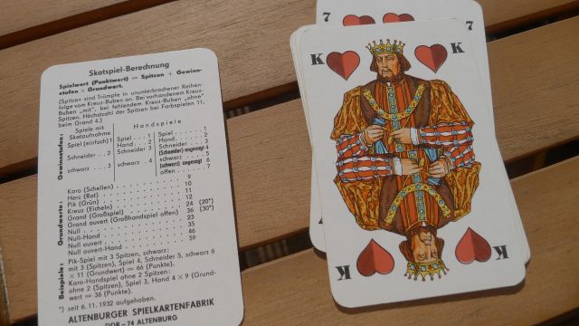 Skatkarten  DDR