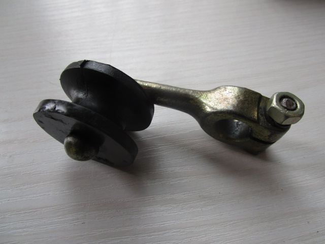 Schaltrohrhebel mit Gummirolle