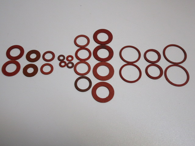 Sortiment 4:  Fiberdichtringe