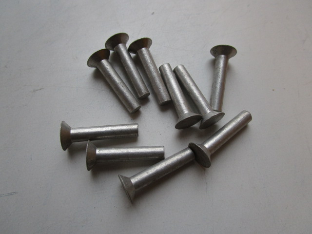 Senkniet M 5 x 25 ( 10er Packung ), Alu