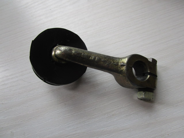 Schaltrohrhebel mit Gummirolle