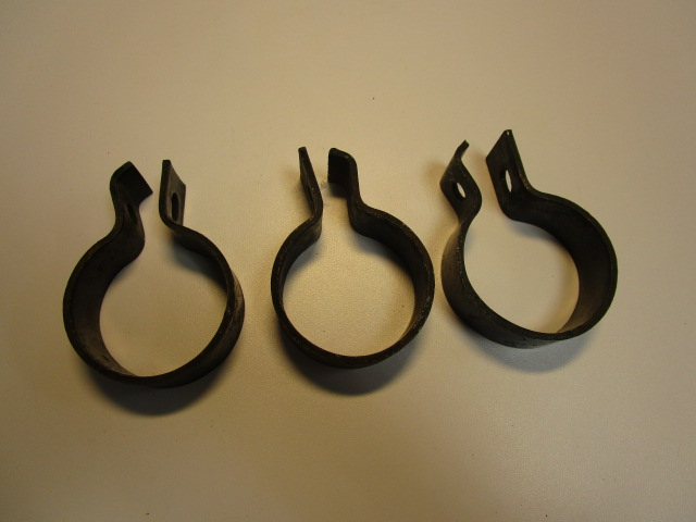 original Auspuffschellen 54 mm, 3er Packung
