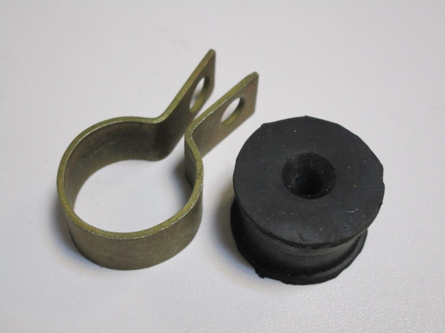 Schelle und Gummirolle für Seilzug Freilauf, Wartburg