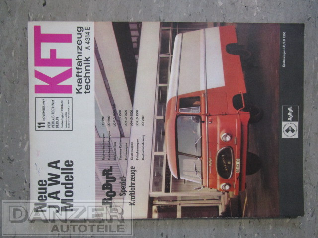 Zeitschrift KFT, November 1967
