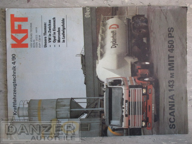 Zeitschrift KFT,  April 1990