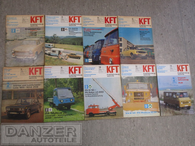 Zeitschrift KFT,  Jahrgang 1978