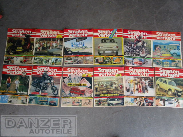 Zeitschrift Straßenverkehr, Jahrgang 1988