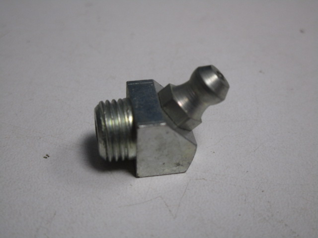 Kegelschmiernippel M10, 45° abgewinkelt