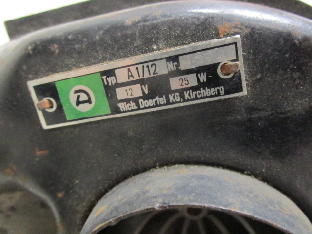 Lüftergebläse 12 V, Typ A1/12
