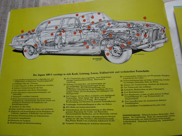 "Jaguar 420 und 420G models"