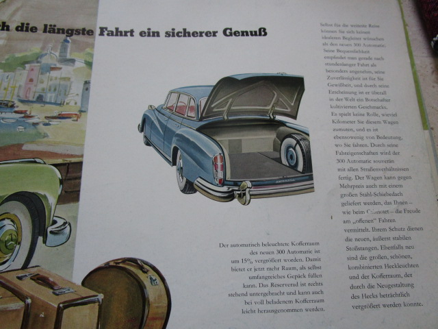 Prospekt Mercedes Benz 300 Automatic