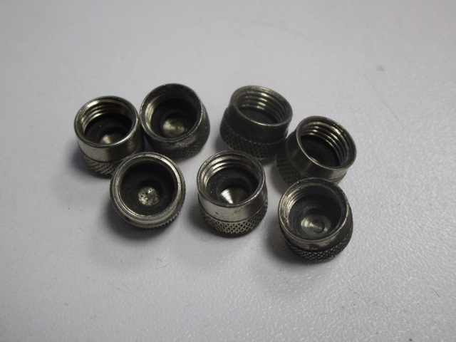 original DDR-Ventilkappen -metall- ( 7er Packung )