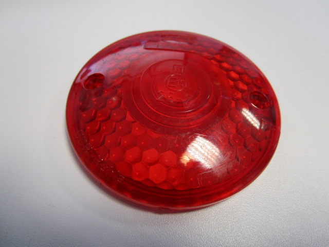 Streuscheibe rund, rot ( FER )