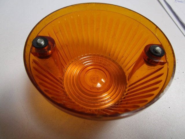 Blinkleuchtenglas Barkas, original
