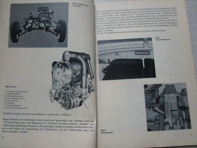 "Betriebsanleitung Trabant 601", 24. Auflage, 1983