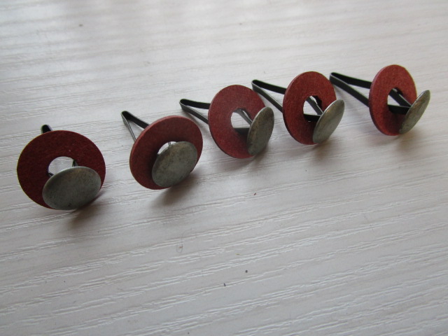 Federklammer Schallschluckmatte mit Unterlegscheibe ( 5er Packung )