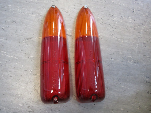 Heckleuchtenglas Trabant 601, original ( Paar )
